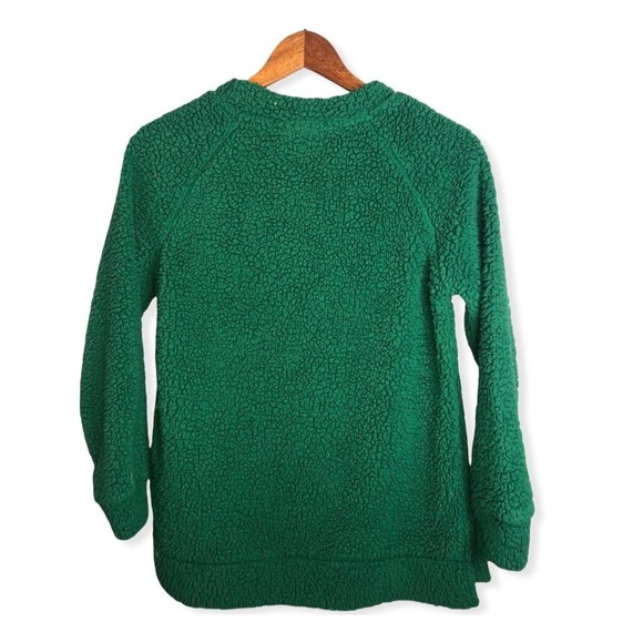 Rockin' Around Christmas Faux Fur Plush llama Sequined Pullover Sweater - Picture 3 of 5